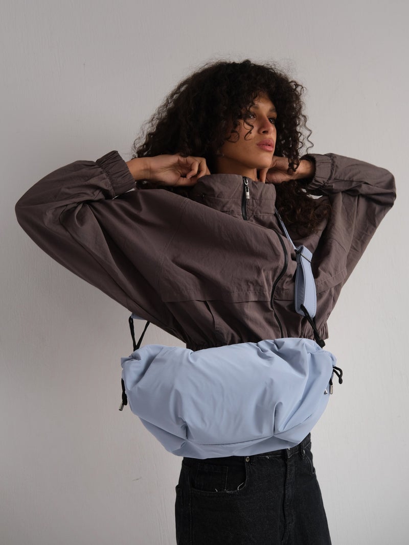 Zuri Medium String Bag - Light blue - Image 1